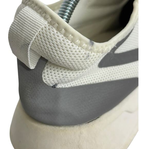 Zara Men's Classic White Sneakers with Gray Detail  EU Size 44, US Size 11 - Picture 8 of 13